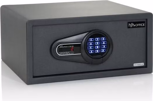 Tresor SAFE COMPACT I 25,5l mit LED Display Schwarz