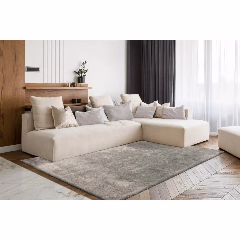 Tappeto Shaggy Bali 100 Kendra Home Grigio Soft-Touch – 2