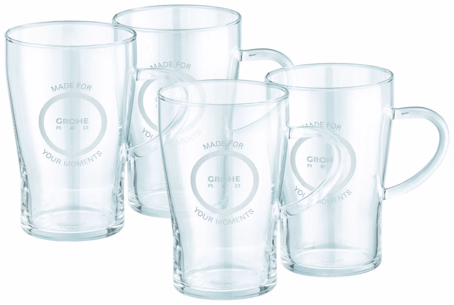 GROHE Red Verres à thé (4 pièces), 40432000, 40432000