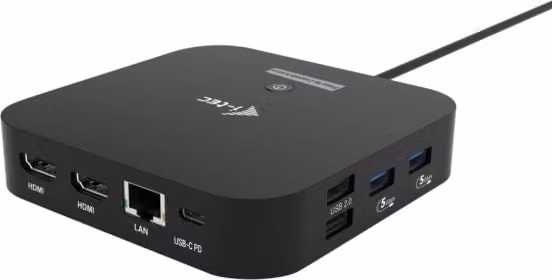 I-tec usb-c dual hdmi docking station with power delivery 100 w + universal charger 100w - C31DUALHDMIDPD100