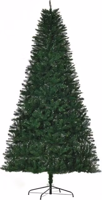 Albero di Natale Artificiale Xylo Verde Effetto Nordmann, Altezza: 240 cm
