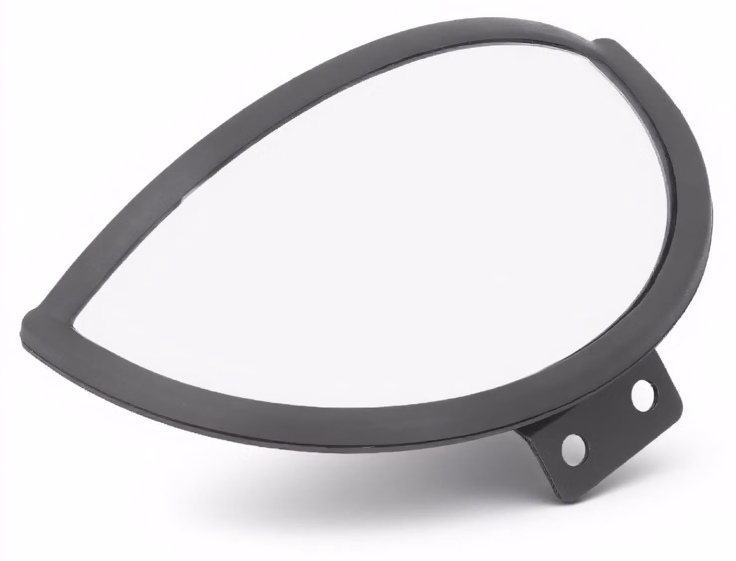 Specchio retrovisore convesso per carrelli elevatori, realizzato in ABS/vetro, con ampio campo visivo