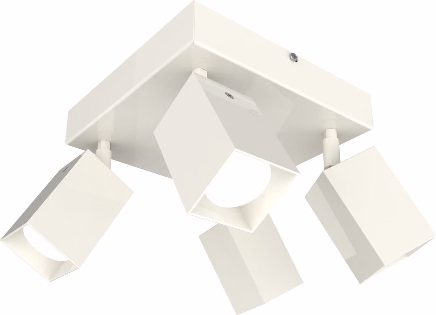 Brick Q Lampada Da Soffitto X4 Monocolore Lucida