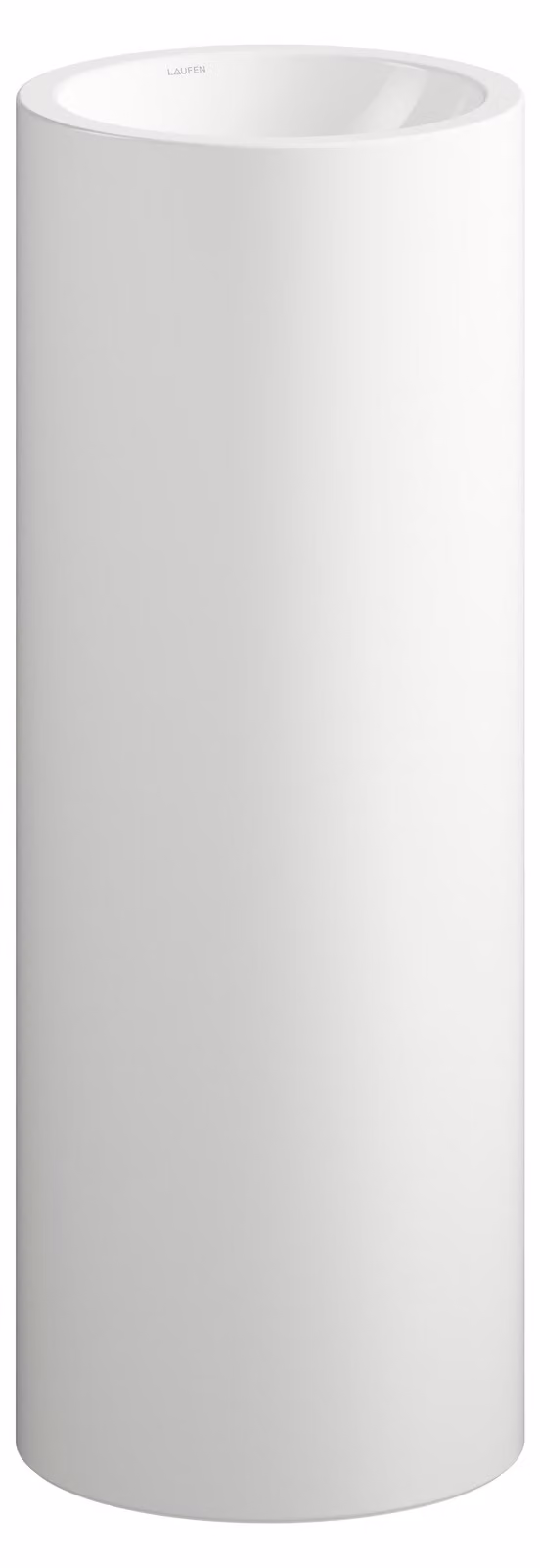 LAUFEN FORM lavabo, au sol, avec fixation murale, rond, sans trou pour robinetterie, sans trop-plein, 329x367x900mm, H511FM20001121, H511FM20001121
