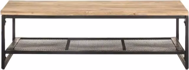 Tavolino da salotto | Tavolino da caff¨¨ | Tavolino da Soggiorno 110x60x35 cm in Legno Massello di Mango