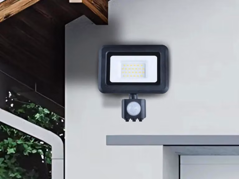 NEDES Riflettore LED Ned 20W/4000K IP44 (LF0022 S) con sensore