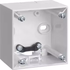 Custodia da incasso 1x versione alta - Custodia piatta 1-fold white 911512519
