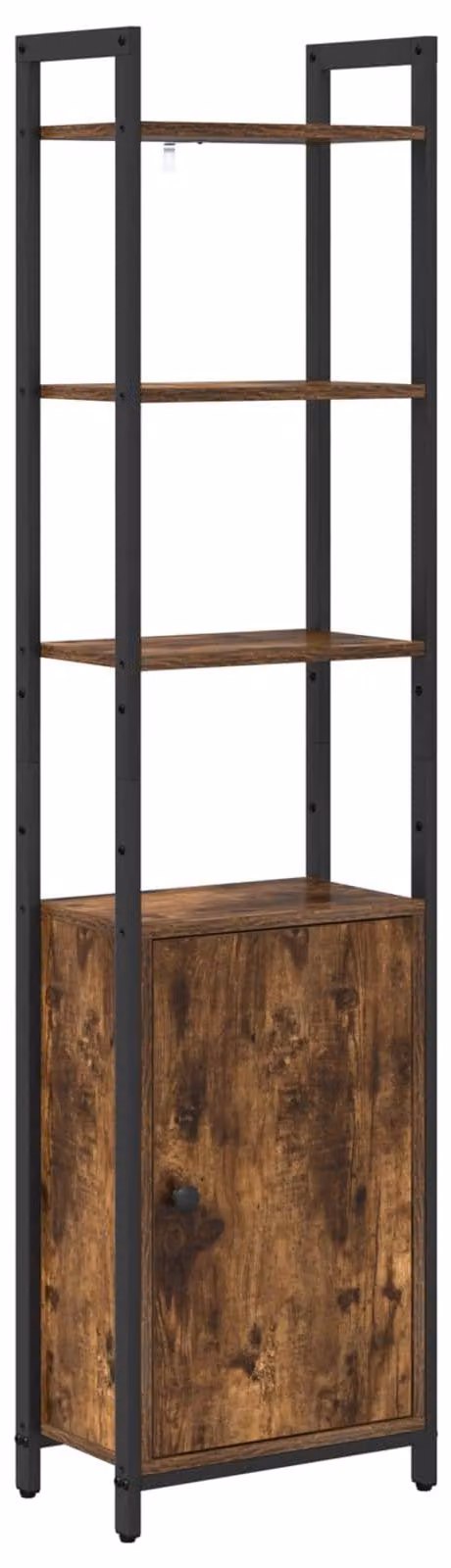 Armadio per Libri Rovere fumé 40 x 24 x 161 cm