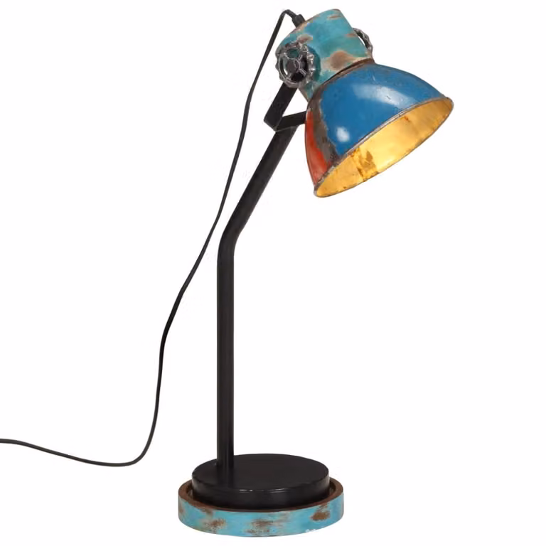 Maison Exclusive - Lampada da scrivania, 25 W, multicolore, 18x18x60 cm, attacco E27