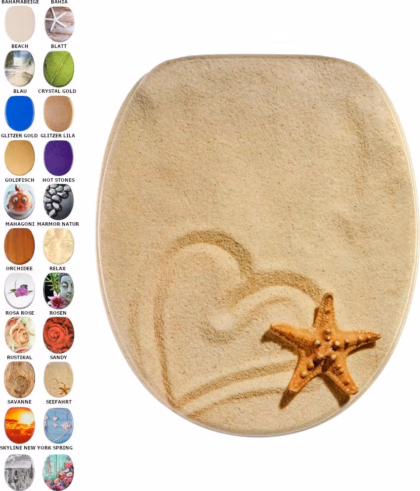 SANILO® Sedile della toilette Sandy, coperchio della toilette direttamente dal produttore, sedile della toilette, sedile della toilette, sedile della toilette, sedile della toilette, sedile della toilette, sedile della toilette, sedile della toilette, sed