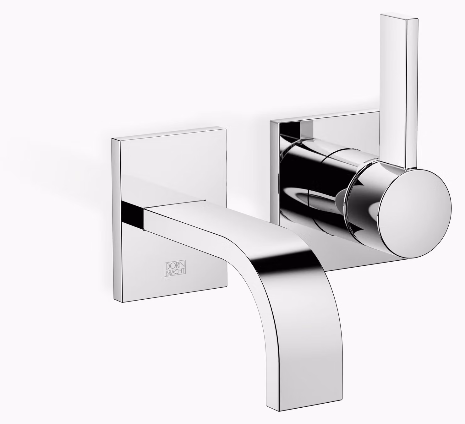 Dornbracht MEM Mitigeur monocommandé mural pour lavabos sans vidage, saillie 125mm, 36867782-00, 36867782-00