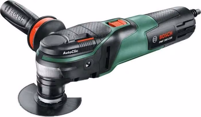 Utensile multifunzione Bosch PMF 350 CES, 350 W, interfaccia Starlock e Starlockplus