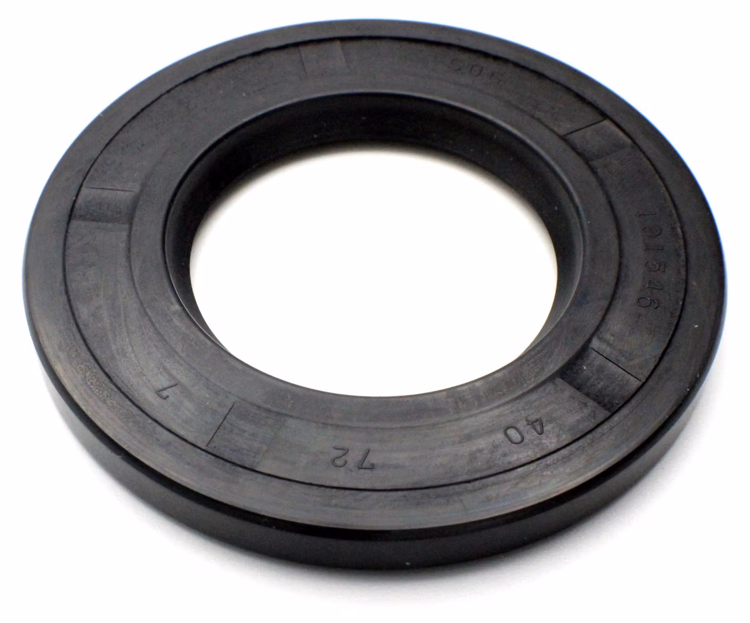 Guarnizione labiale 40x72x7 mm, NBR 70, conforme alla norma DIN 3760