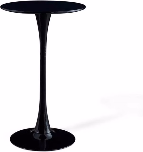 LÚZETE - TAVOLO ALTO SAN ANTONI Ø60 CM NERO