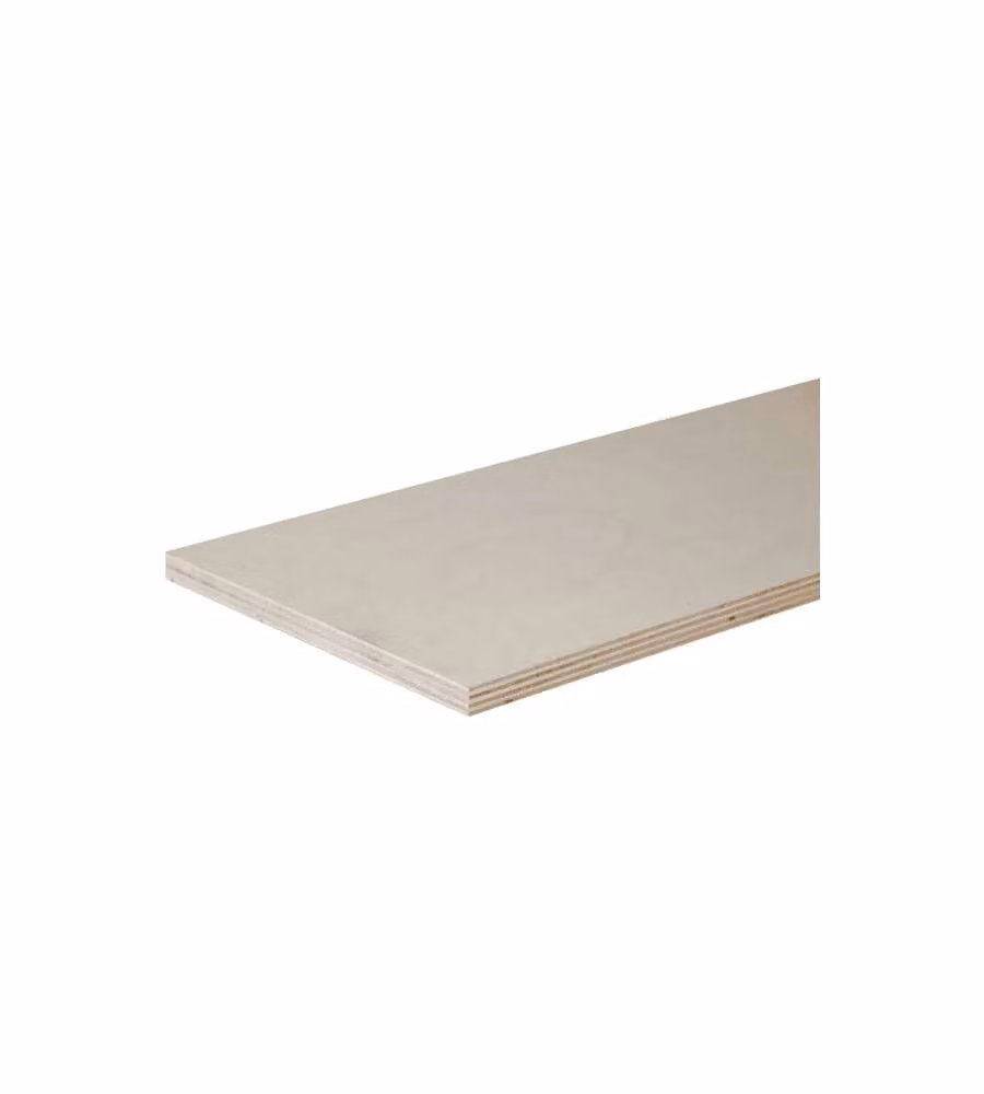 Pircher Pannello Compensato di Pioppo 15x1250x900 mm Grezzo PEFC