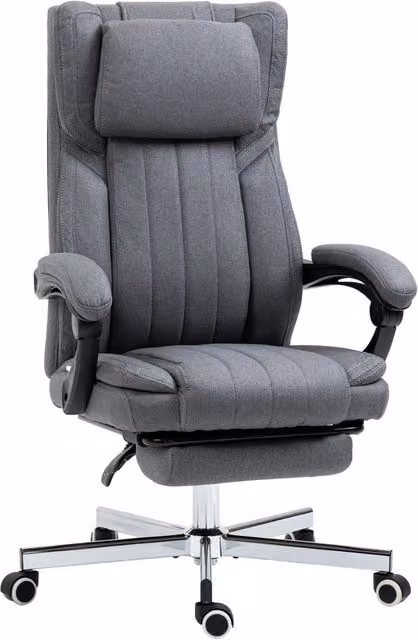 Sedia da Ufficio Girevole ¨C Xylo ¨C Schienale Regolabile, Altezza Regolabile, Grigio