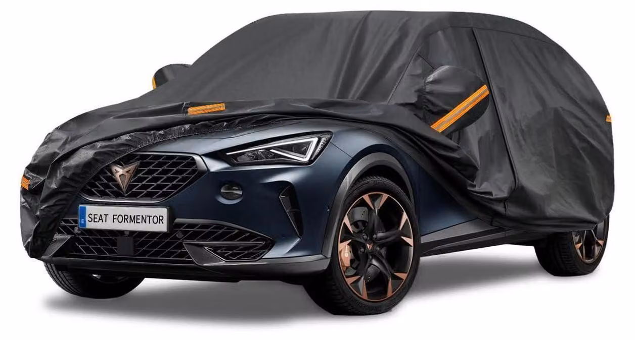 Copertura impermeabile e traspirante per auto, compatibile con Seat/Cupra Formentor (2020-2025), colore nero