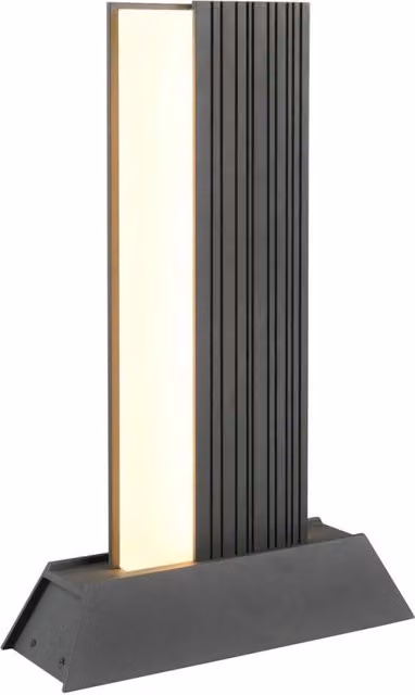 Paletto da giardino MARIZA LED antracite 50 cm Trio