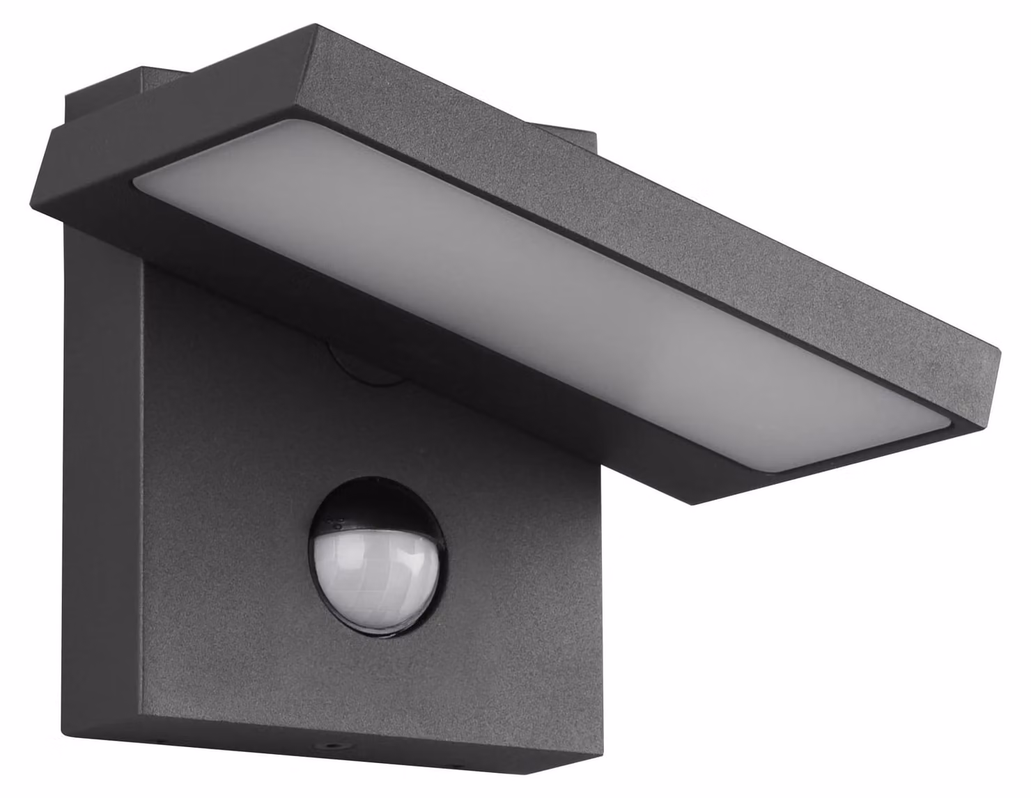 Lampada da parete LED Horton, 8W, 1000 lumen, 3000K, grado di protezione IP54, colore antracite