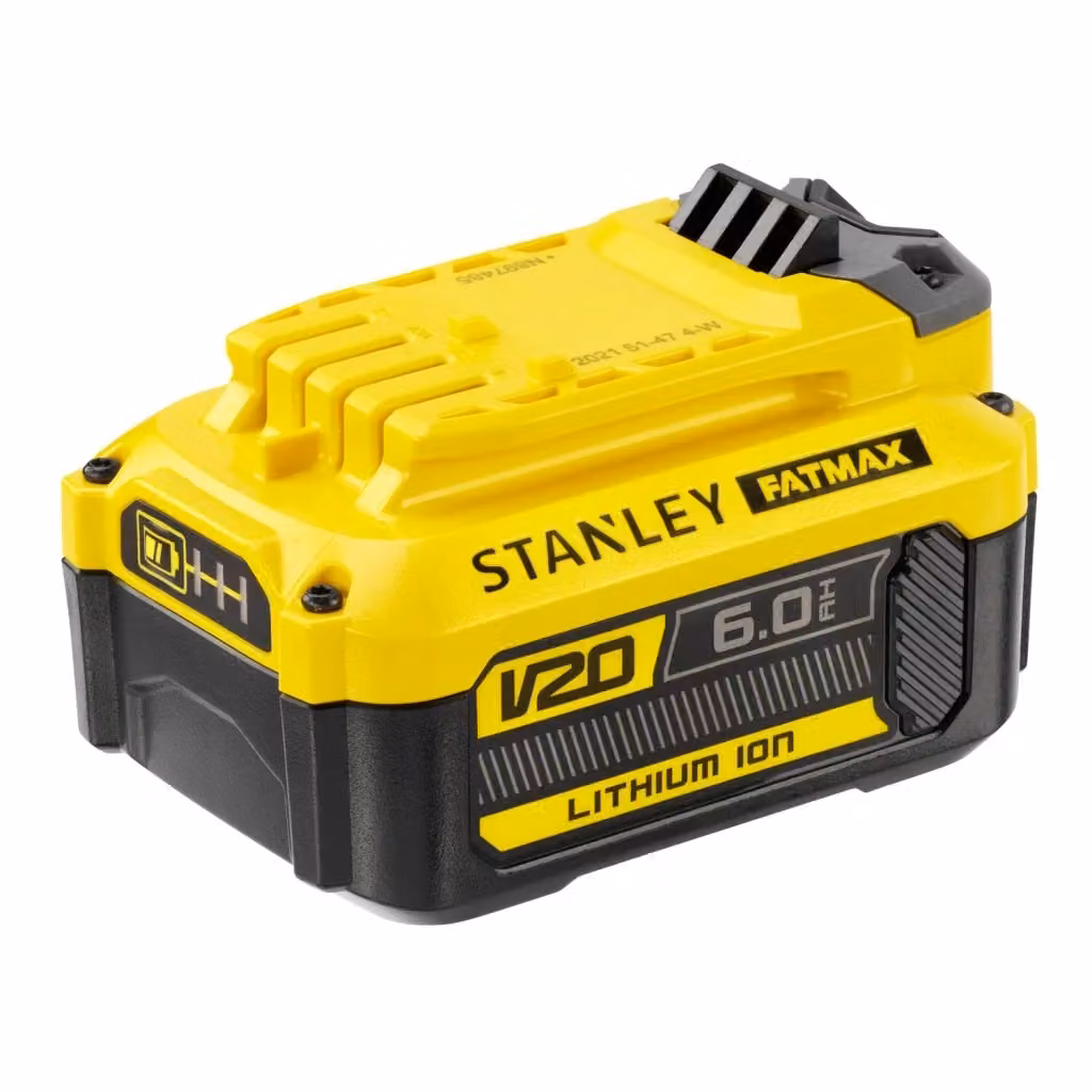 Batteria al Litio Stanley Fatmax V20 SFMCB206 18V 6,0 Ah Gialla – 2