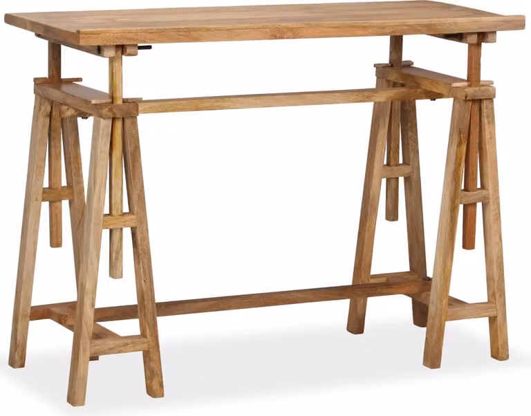 SYFAX™ Tavolo da Disegno in Legno Massello di Mango 116x50x76 cm