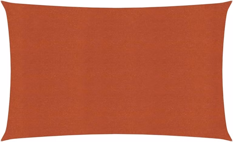 Tenda da sole The Living Store 160 g/m² rosso terracotta 2x5 m HDPE