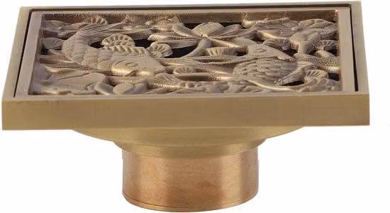 Copertura per filtro di scarico della vasca da bagno 10 cm per cucina, bagno, WC e esterni