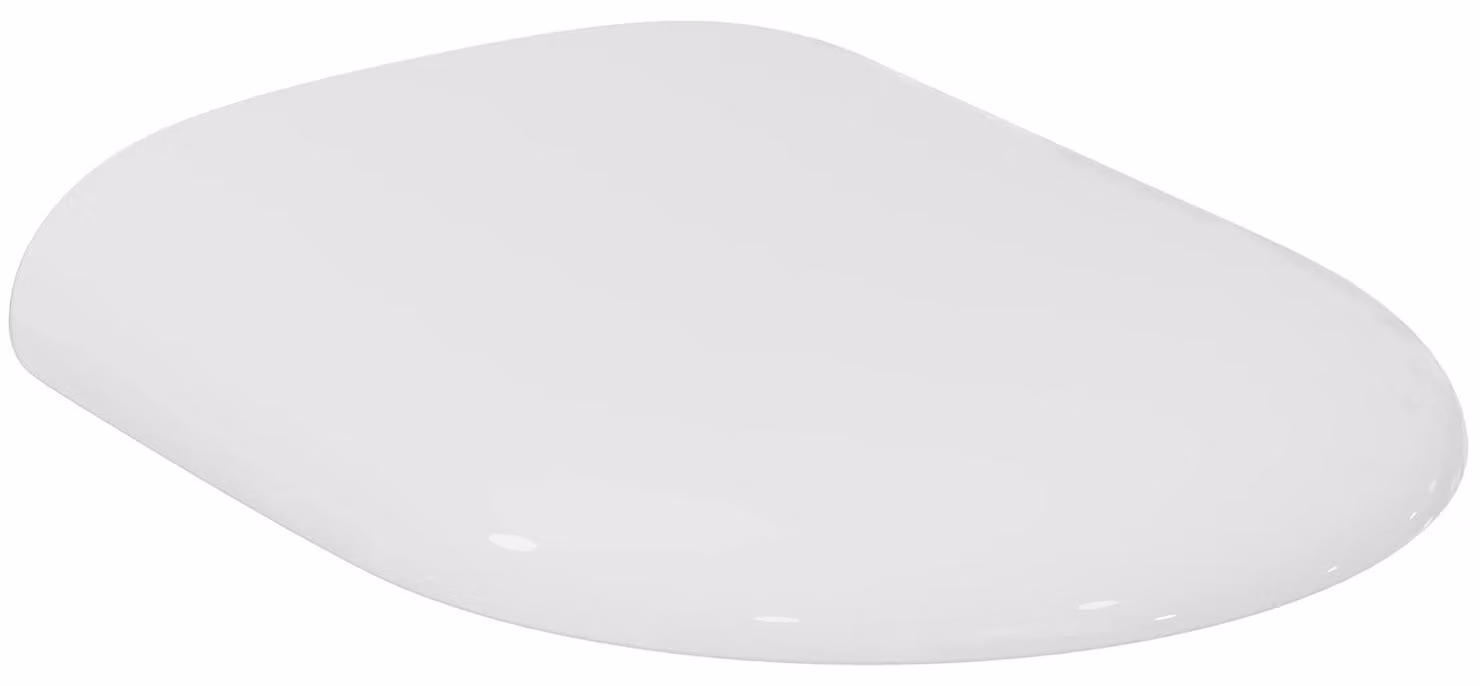 Sedile WC Ideal Standard TIZIO con rivestimento, cerniere cromate bianco K701501