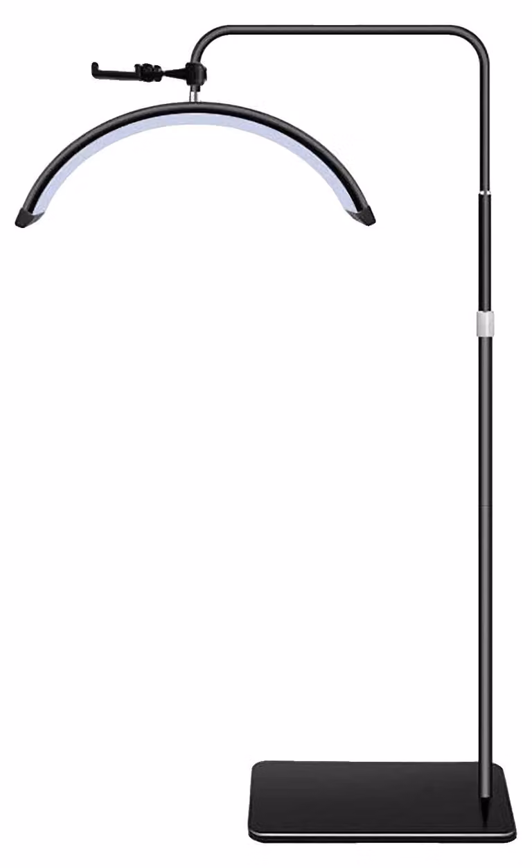 Lampada da terra, con intensità luminosa regolabile, stile moderno, set di LED A-238