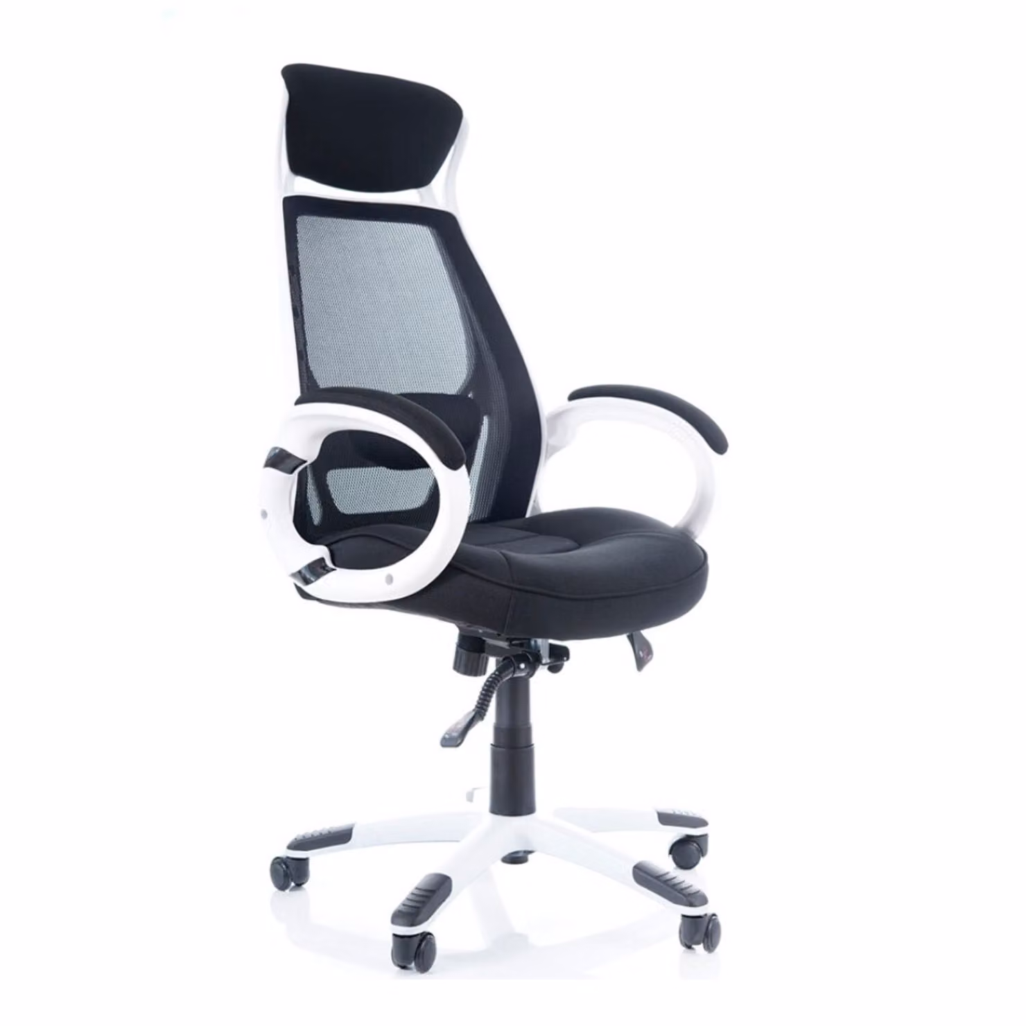Sedia da ufficio RAE - nero / bianco