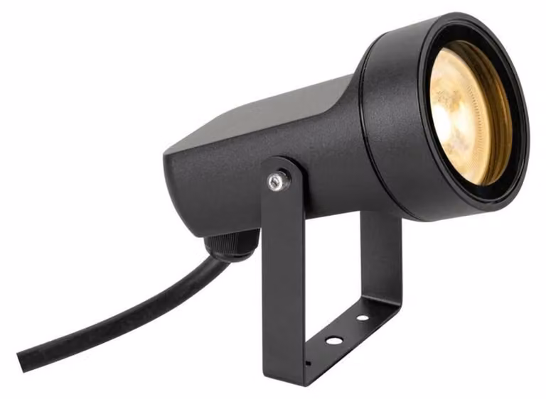 SLV BIG WHITE SYNA SHADE Lampada da terra con picchetto, GU10, 1x max. 10 W, IP65, rotonda, nera 1008480