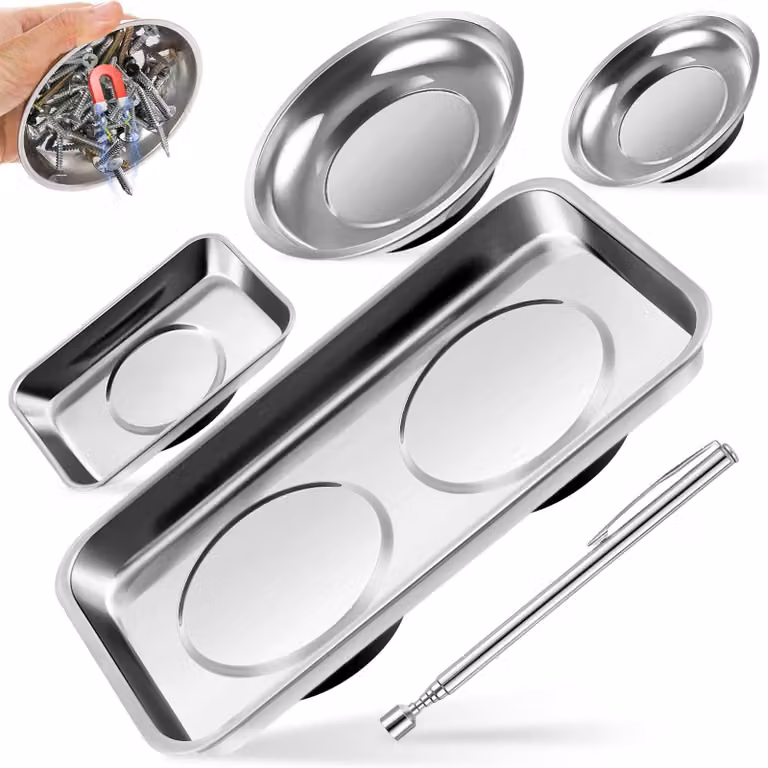 Omgoods - Set di 5 pannelli magnetici per utensili con strumento di rimozione