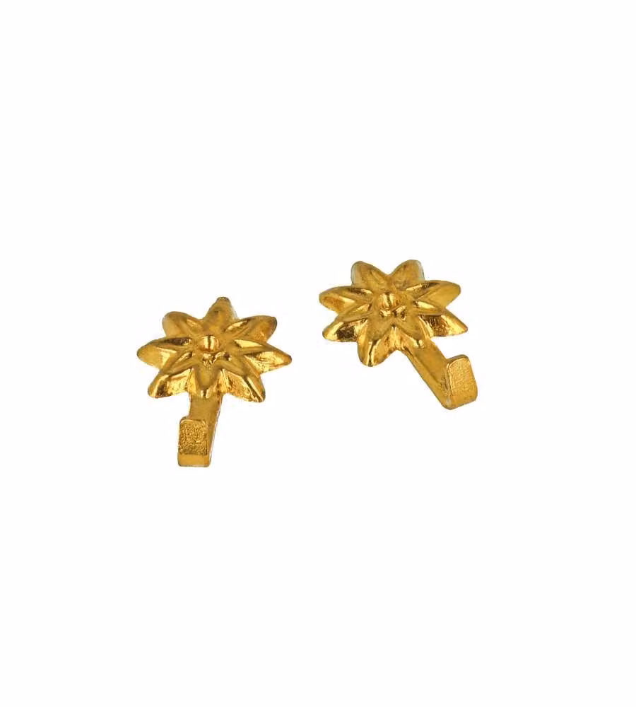 Masidef Ganci per Quadri - Ottone Lucido - 23x46 mm