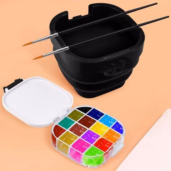 Contenitore da viaggio in plastica, 1 pezzo, portatile