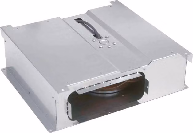 FLAT BOX MOTORE PER INTERNO cm 42x38 - Zincato - 1.300 m3/h