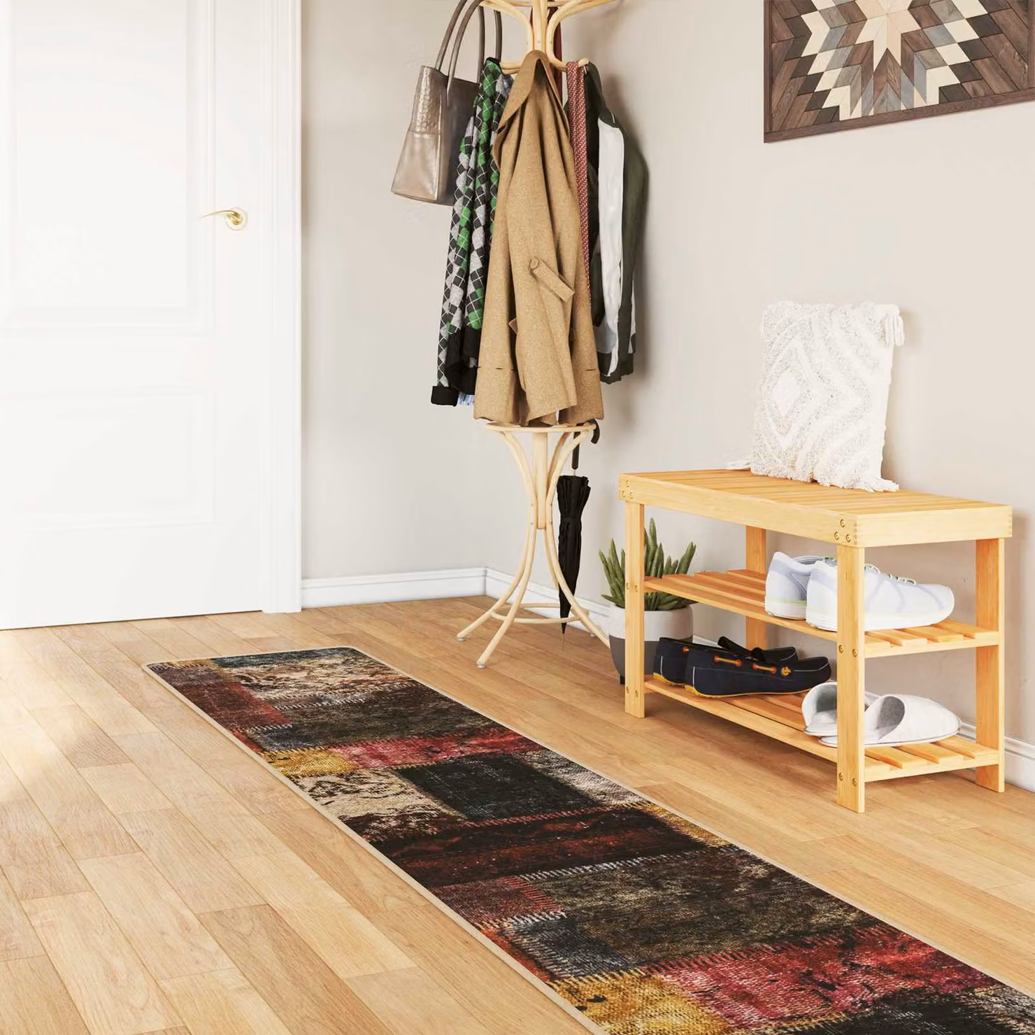 vidaXL Runner Tappeto MARSA Multicolore in Poliestere, L 50 cm x P 450 cm