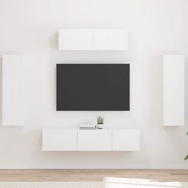 Mobile TV 5 pz Bianco 3409168