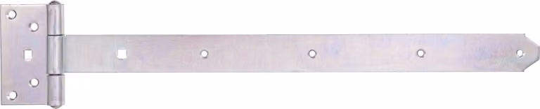Alberts 311025, supporti per cerniere, con perno pressato, zincati a immersione, con trattamento di passivazione a spessore elevato, nastro 491 x 40 mm, cerniera 103 x 59 mm, confezione da 3 pezzi