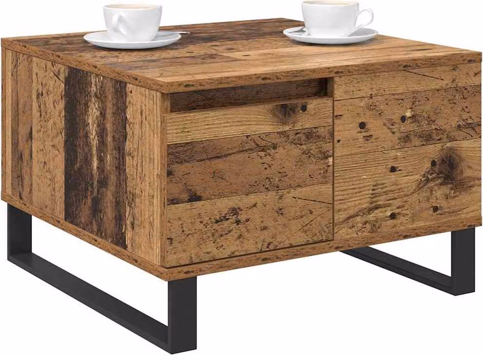 Tavolino da salotto Legno vecchio 55 x 55 x 36,5 cm