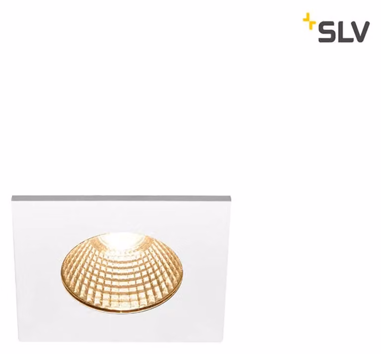 Patta-I LED plafoniera da incasso IP65 angolare bianco Dim to warm