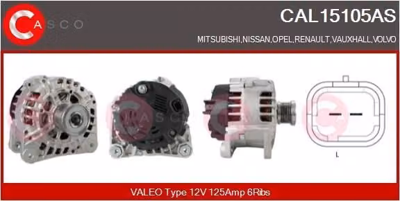 Alternatore 125A