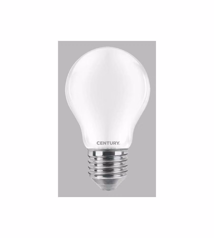 Century Lampadina Filamento LED Goccia E27 7W 4000K 806Lm Saten