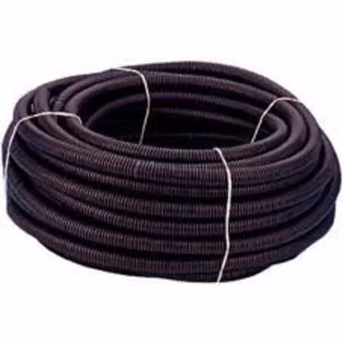 Tubo flessibile in PP nero 20 mm, rotolo da 25 m, 320NKL.2322