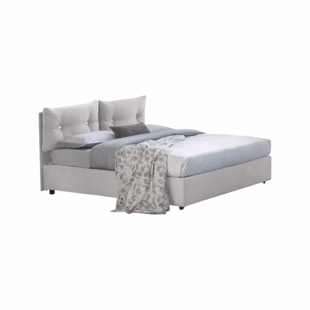 Letto Arieta Talamo Italia con Materasso Incluso, Bianco, L/P/H: 120 x 200 x 35 cm – 2