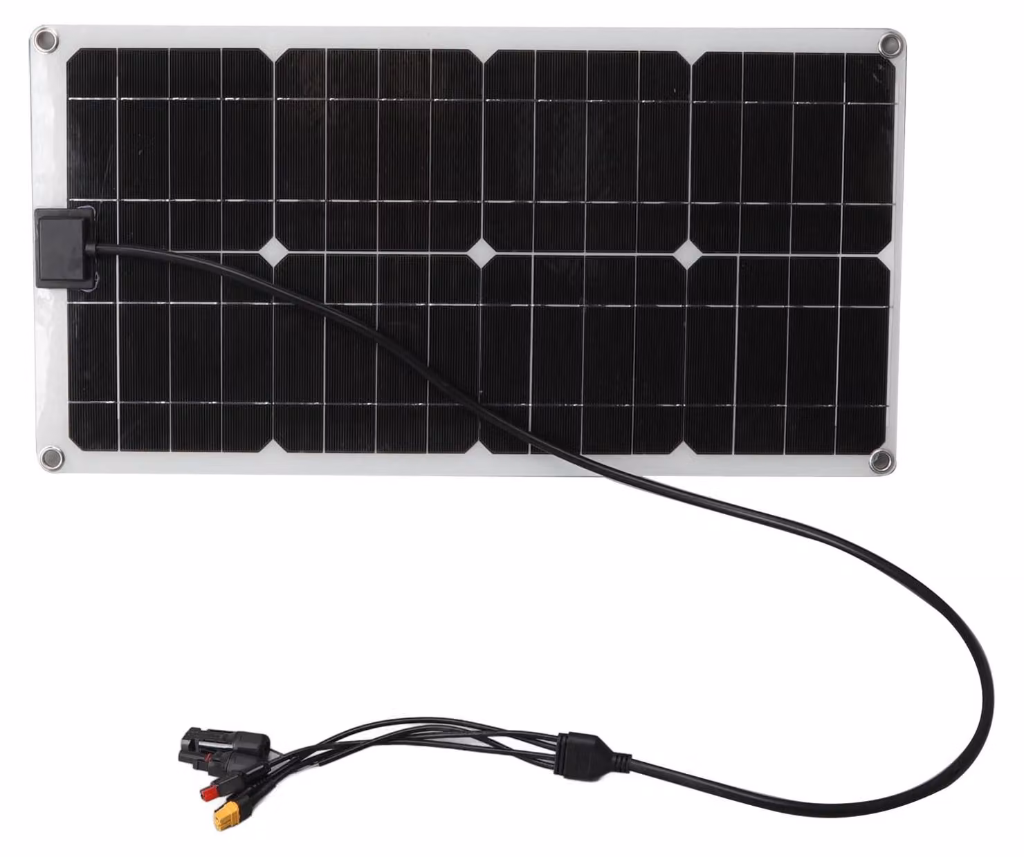 Pannello solare da esterno - Potenza: 100 W - Tensione di uscita: 18 V - Caricabatterie solare portatile