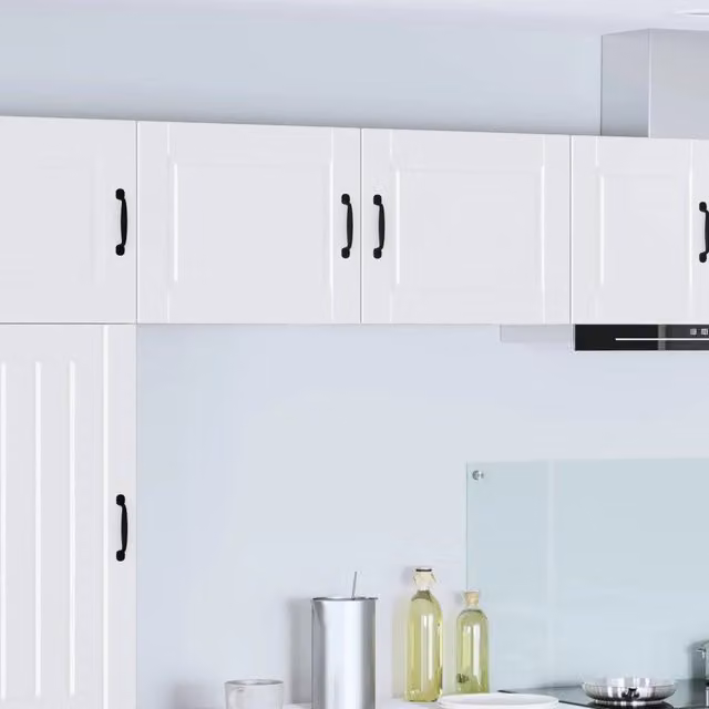 Mobile da cucina 2 pz-Set di 2 Armadio da cucina Bianco 50 x 31 x 40 cm Legno multistrato 992230