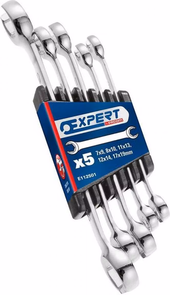 Expert 5 PC set di chiavi per dadi a flangia