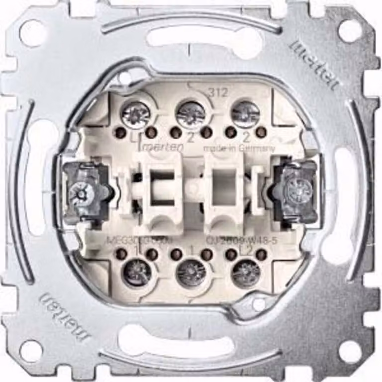 MERTEN MEG3059-0000 Modulo doppio pulsante 2 interruttori 1 polo 10 A AC250V