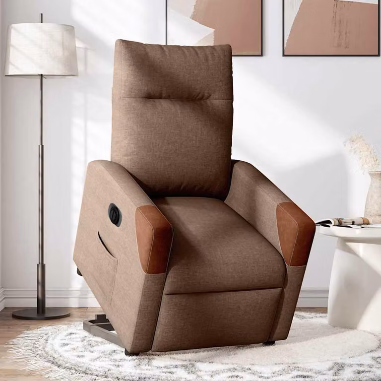 Poltrona elettrica reclinabile con funzione alzata - Poltrona alzata - Poltrona relax - Sedia regolabile - Poltrona ergonomica