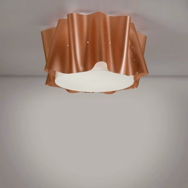 Plafoniera 5 Luci Copper Cm. 60 x 32h